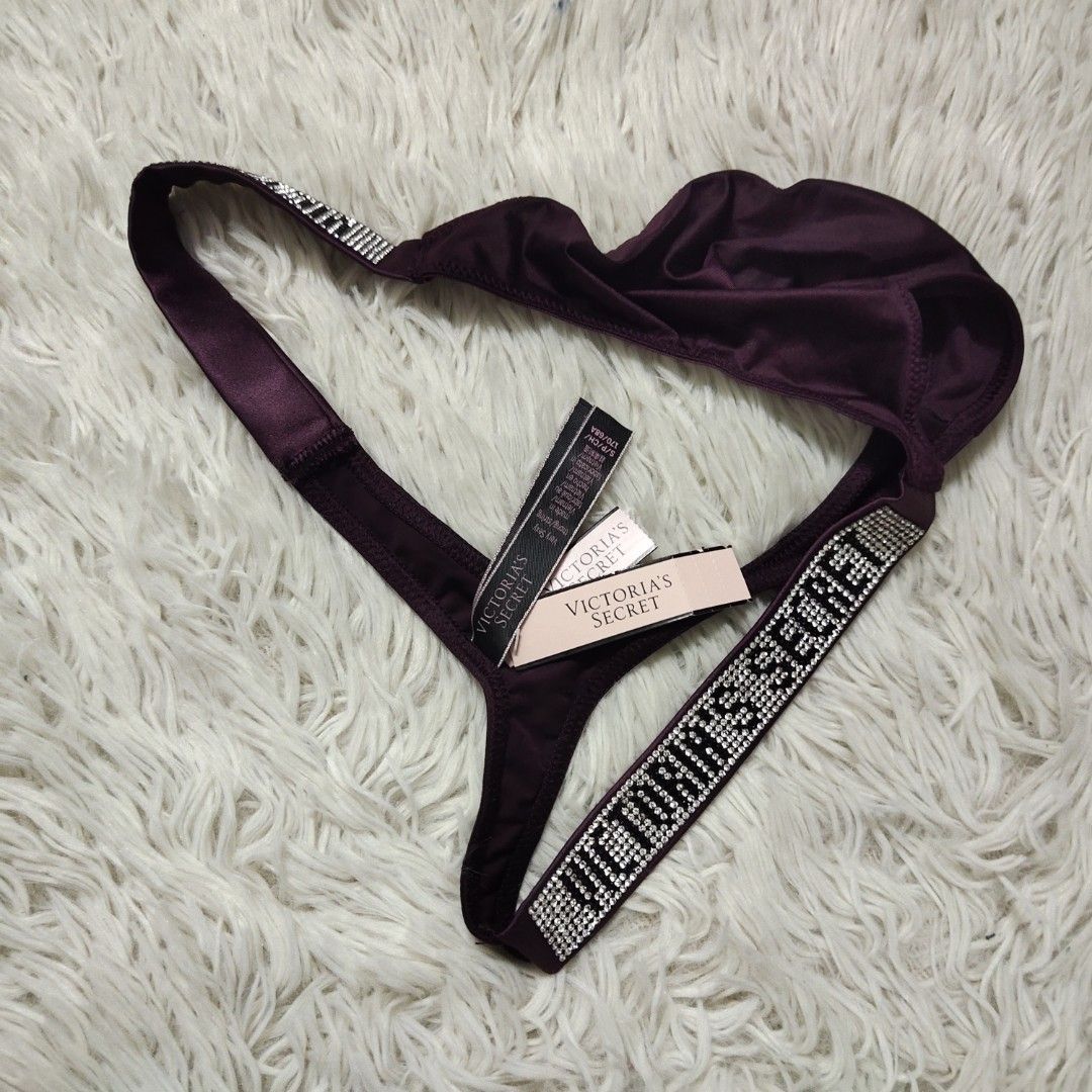 HAPPY HOUR!!! NEW WITH TAG VICTORIA'S SECRET BLING THONG, Women's