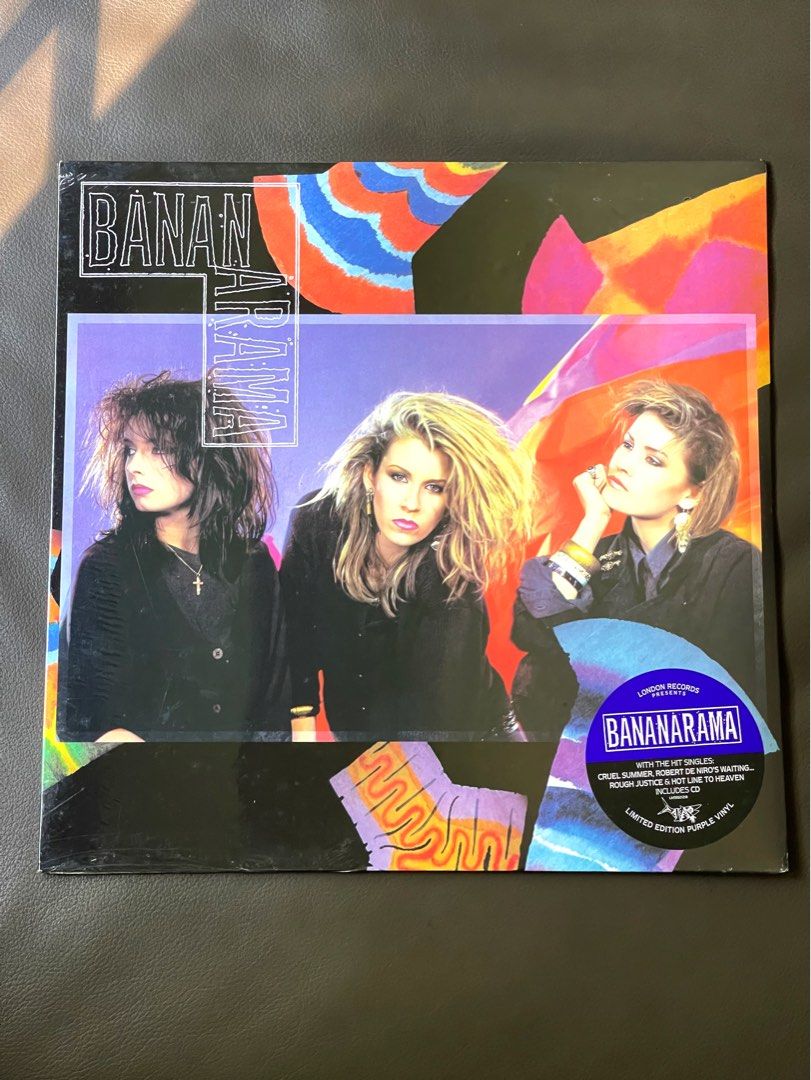 Hit albums (on vinyl) by Bananarama, Depeche Mode, Duran Duran and