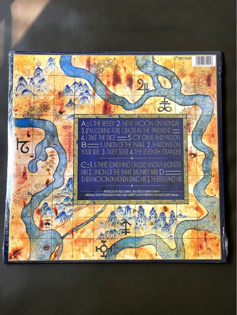 Hit albums (on vinyl) by Bananarama, Depeche Mode, Duran Duran and