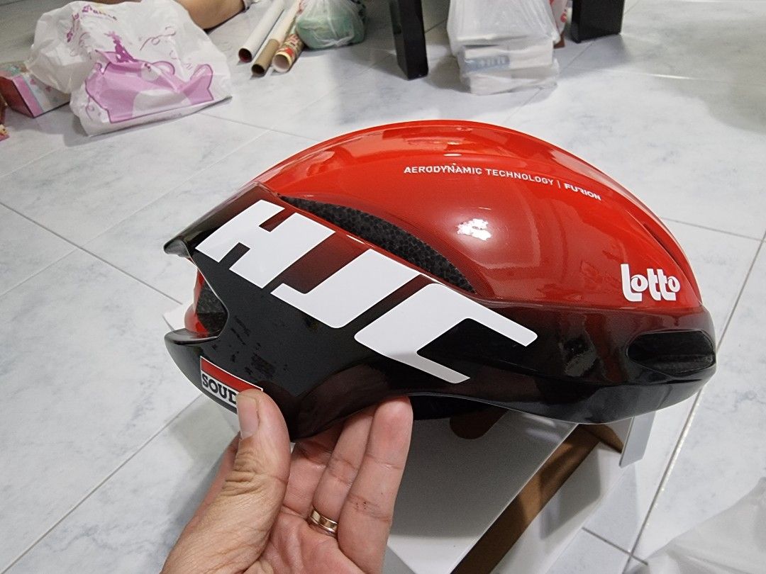 Hjc furion cheap lotto soudal helmet