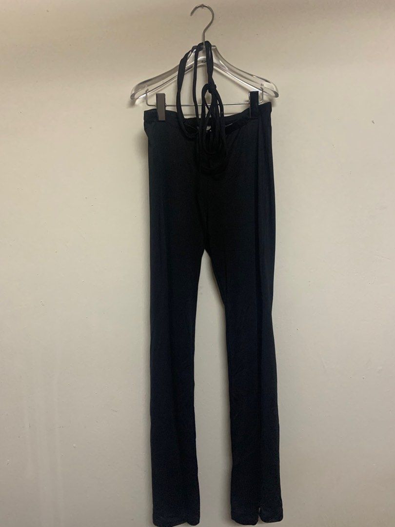 H&M flared leggings, Women's Fashion, Bottoms, Jeans & Leggings on Carousell