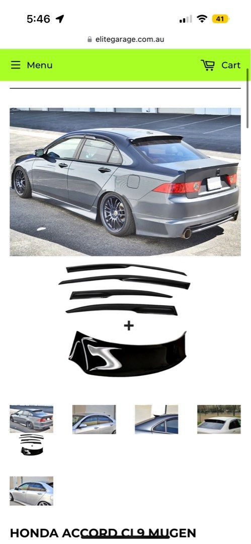 Mugen window shop visors cl9