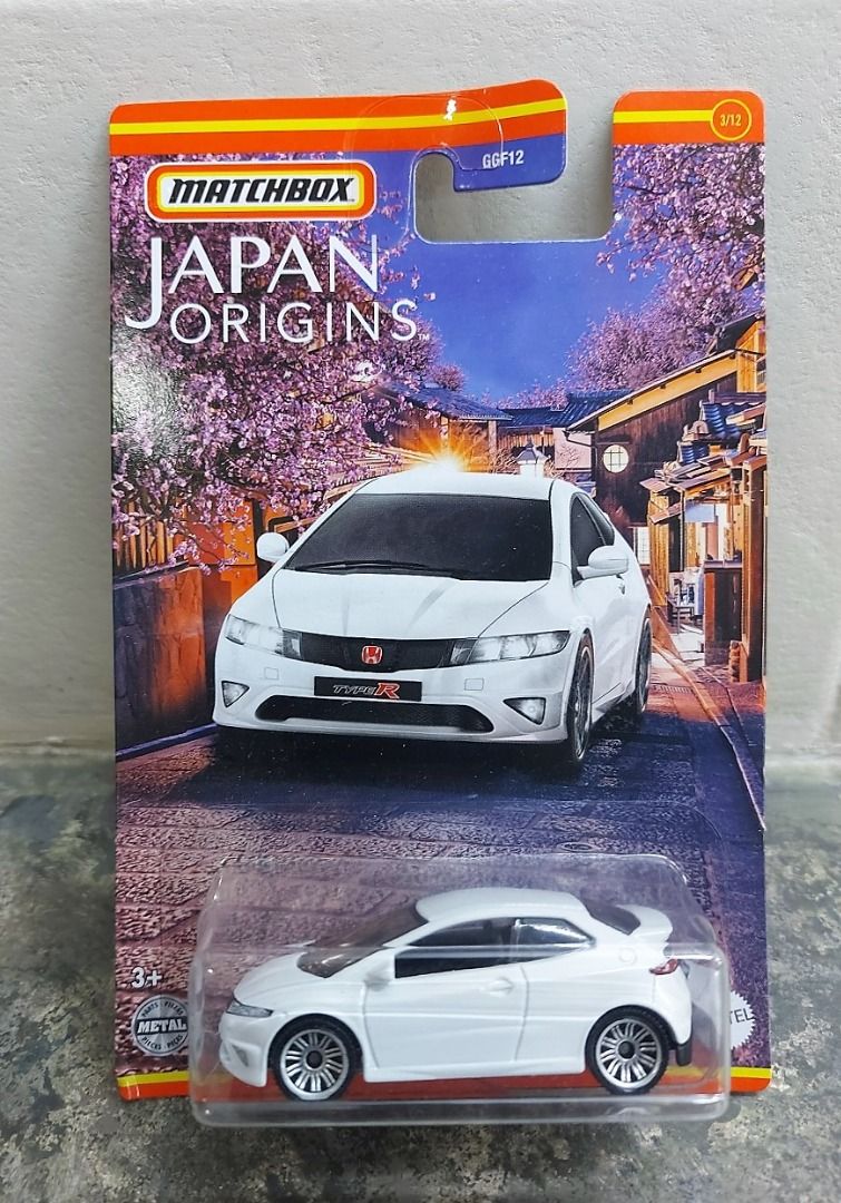 HONDA CIVIC TYPE R Matchbox 2022 Japan Origins Series, Hobbies & Toys