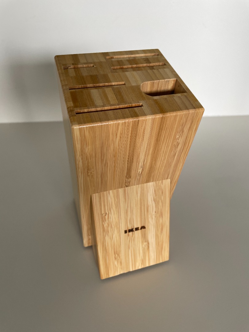 HYVLA Knife Block (from IKEA), Furniture & Home Living, Kitchenware