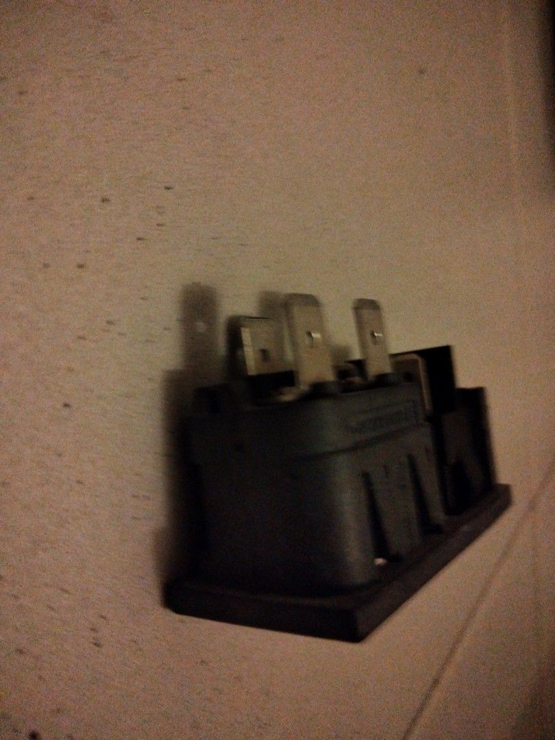 IEC socket ON / OFF button, holder plug and 3pin plug., TV & Home ...