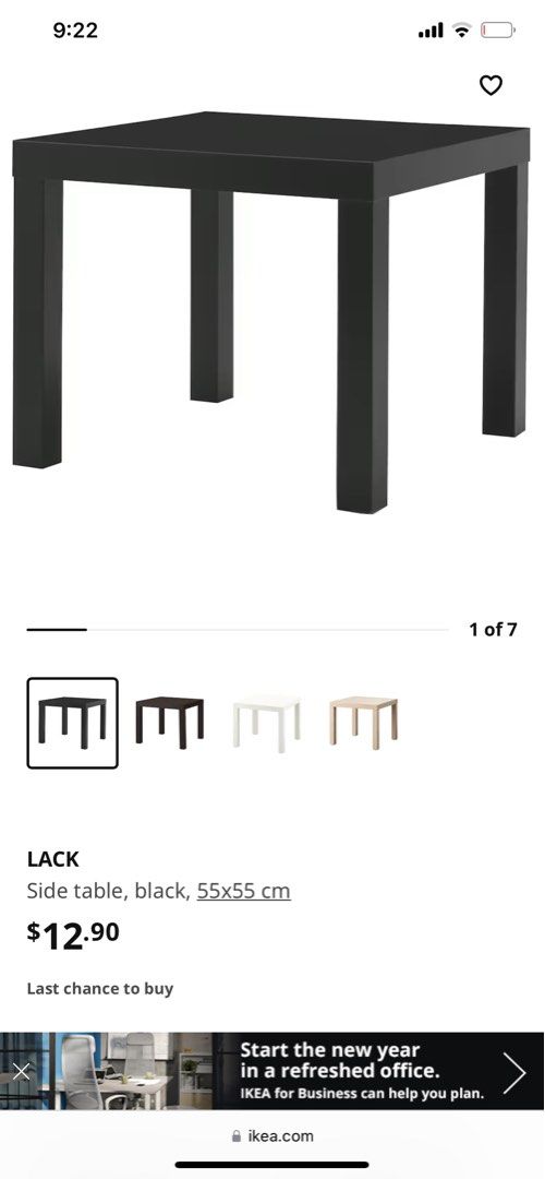 IKEA Coffee Table, Furniture & Home Living, Furniture, Tables & Sets on