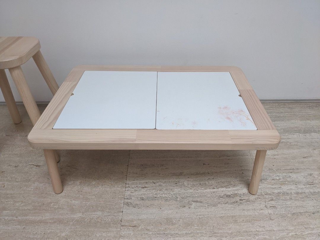 Ikea Flisat table and stool, Babies & Kids, Baby Nursery & Kids