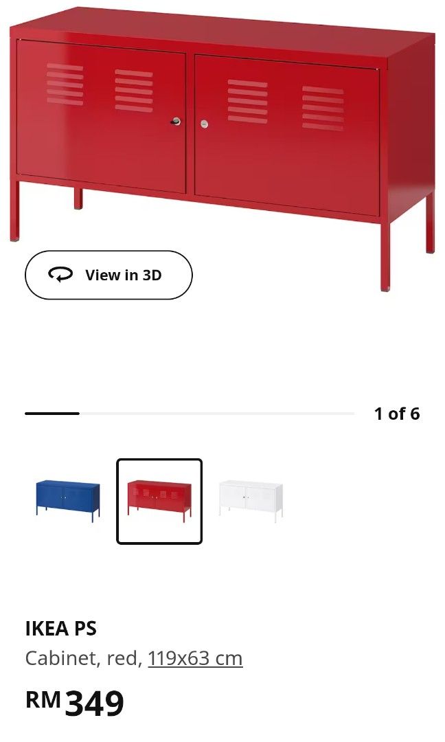 IKEA Metal Furniture & Home Living, Furniture, Shelves