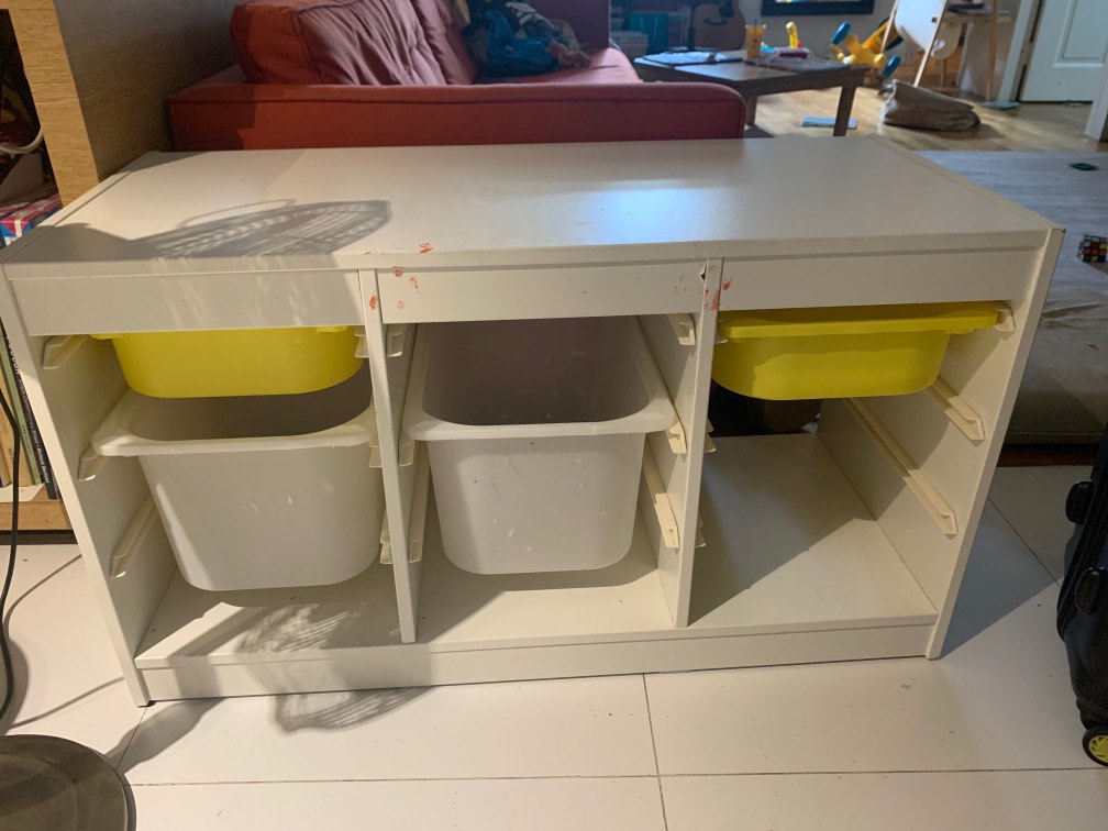 Ikea Trofast, Furniture & Home Living, Furniture, Shelves, Cabinets ...