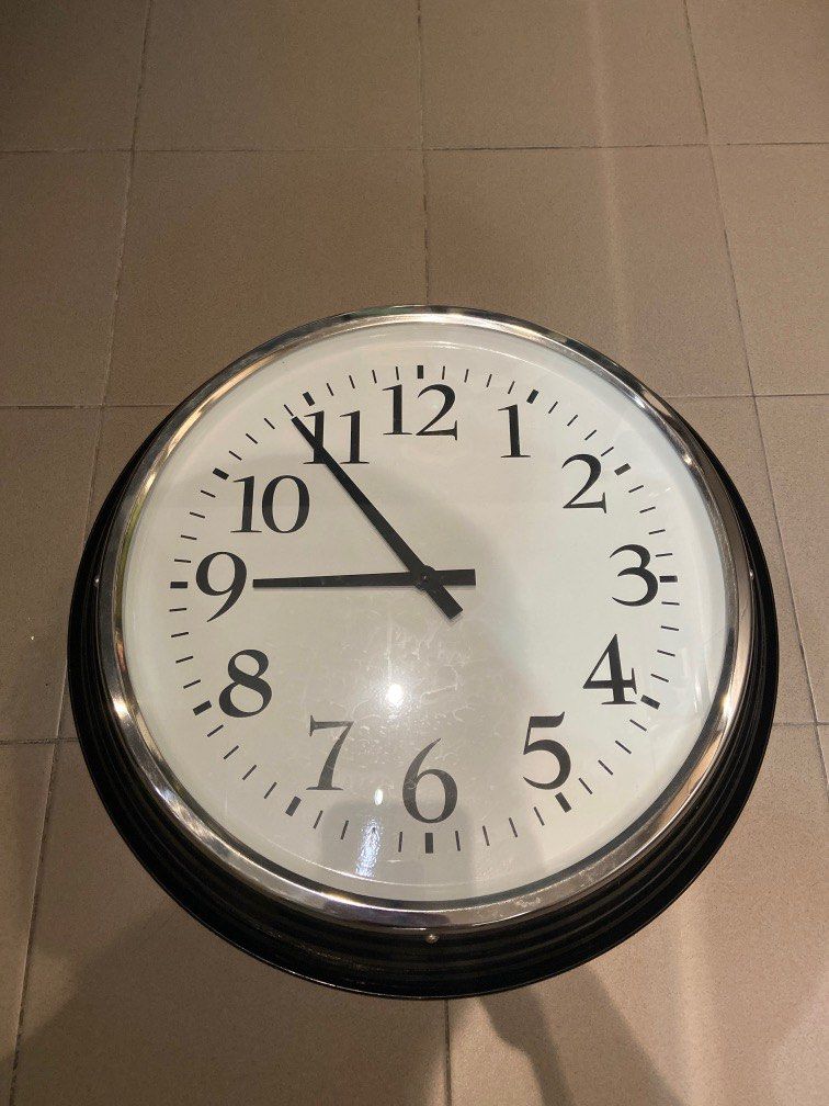 IKEA Wall Clock (Not working), Furniture & Home Living, Home Decor