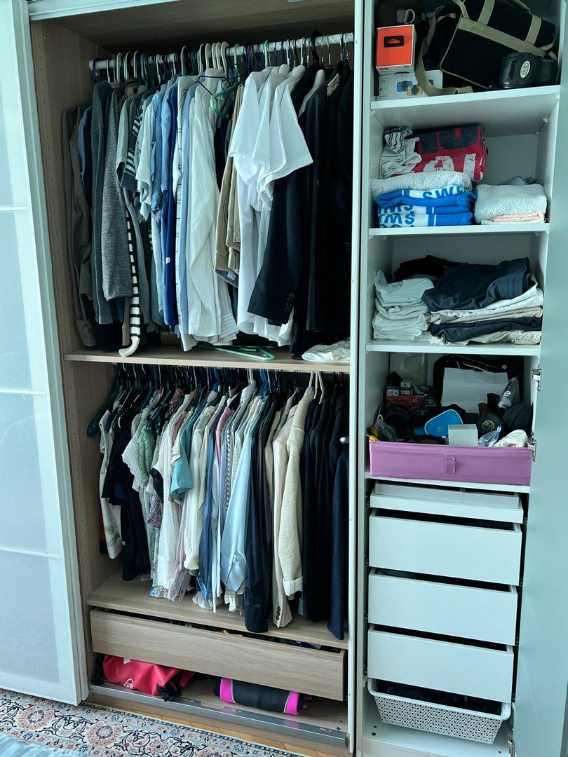 IKEA wardrobes, 傢俬＆家居, 傢俬, 書櫃、櫃子及架 Carousell