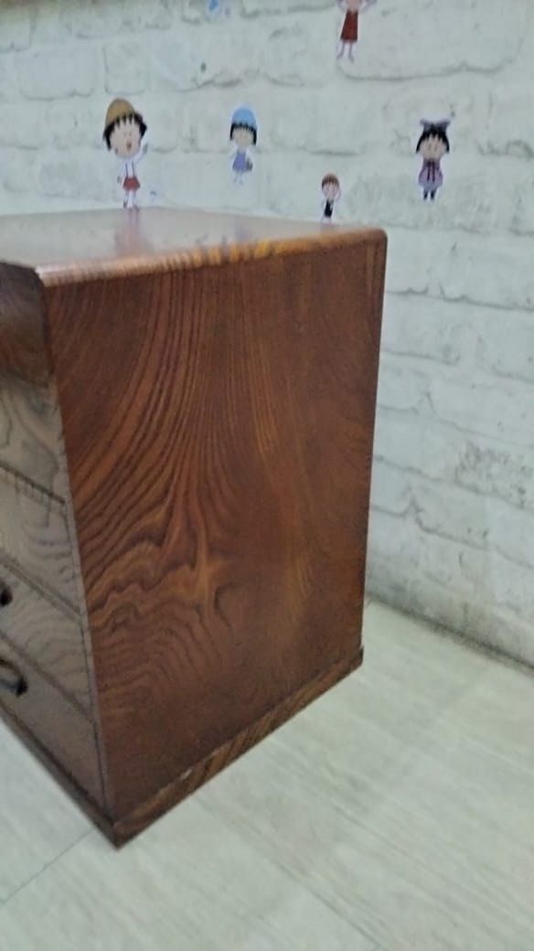 Japan Solid wood smell 5 layer drawer, Furniture & Home Living