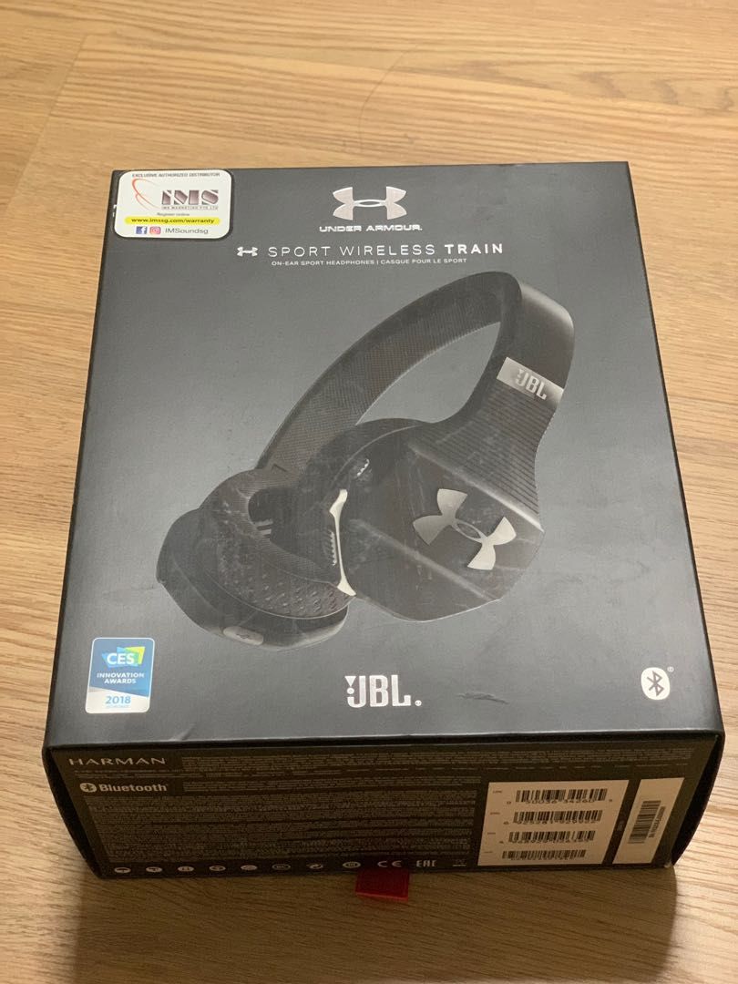 Jbl by harman ua sale sport wireless train black