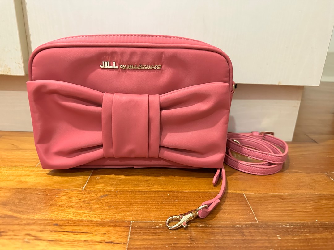 Jill by Jill Stuart Pink Bow Camera Bag