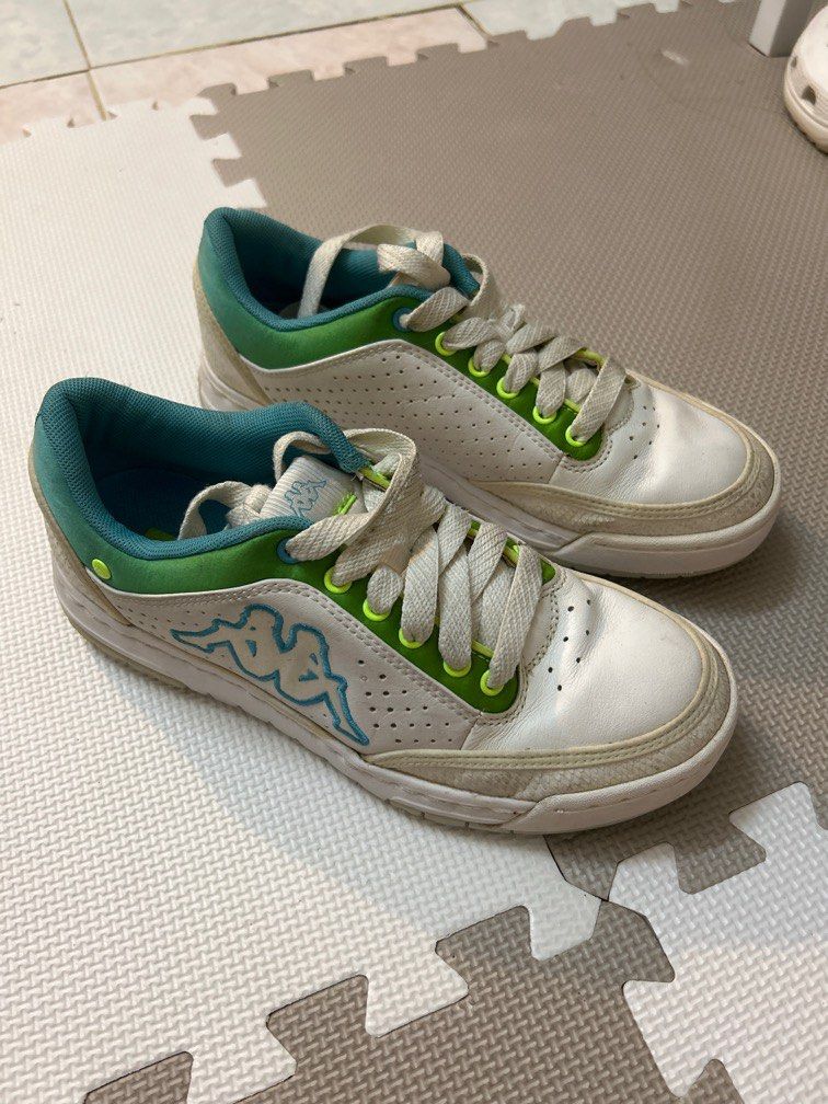 Kappa White Sneakers, Footwear, on Carousell