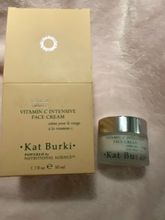 Kat Burki Vitamin C intensive face cream