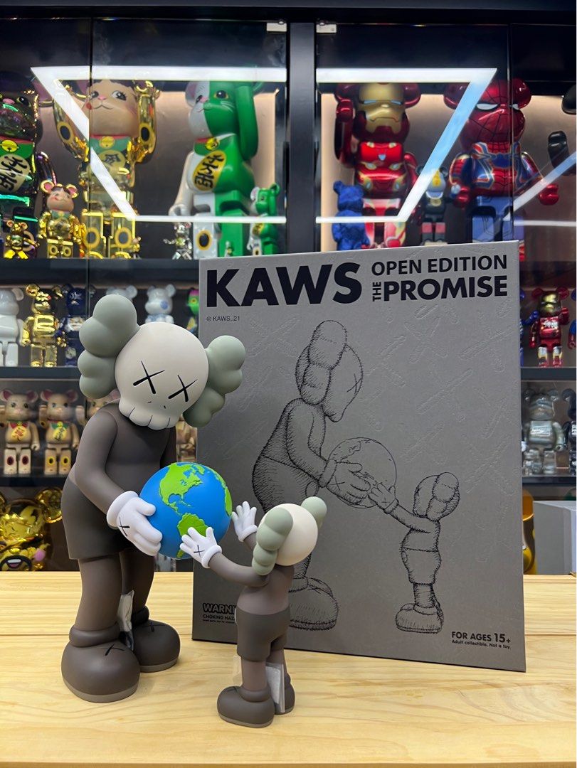 変革のパワーを授ける・願望成就 kaws the promise グレー - 通販