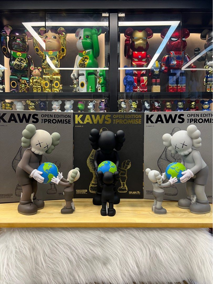 日本公式品 (Brown) KAWS Kaws THE PROMISE Promise (Sculpture) BROWN ...