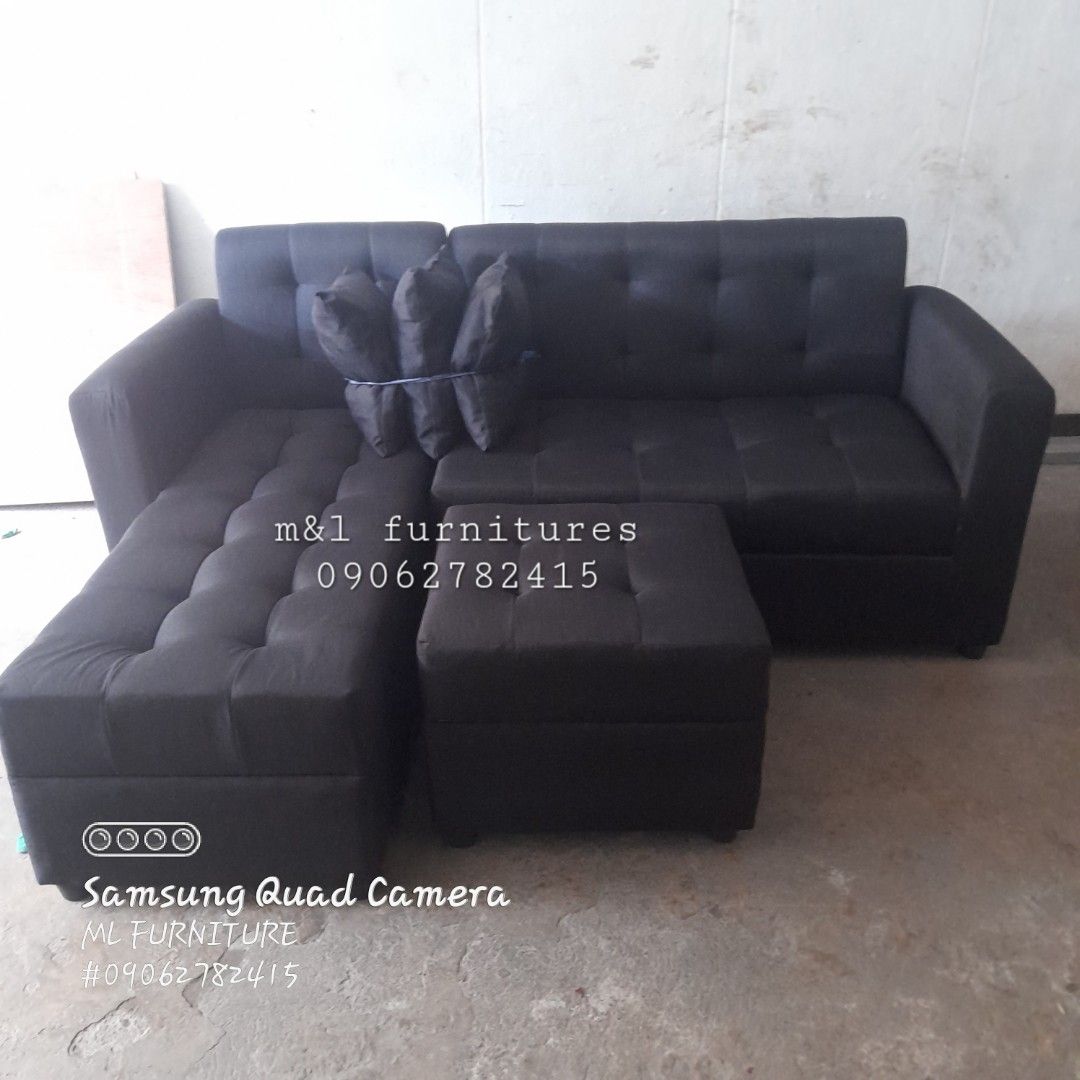 L shape sofa super sale, Furniture & Home Living, Furniture, Sofas on