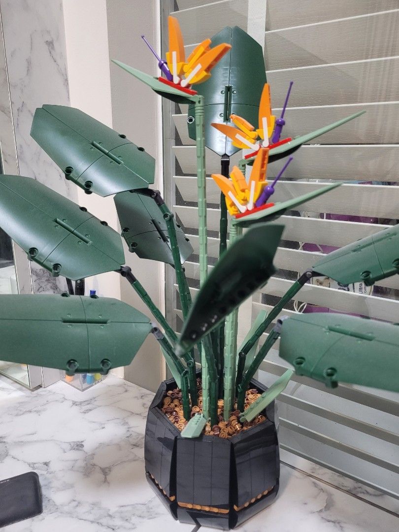 LEGO BIRD OF PARADISE BOTANICAL SERIES LIKE NEW COMPLETE SET BOX