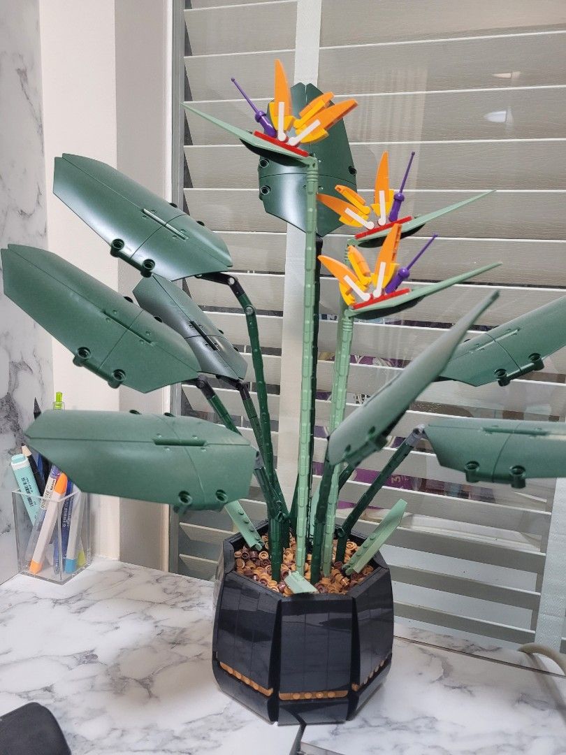 LEGO BIRD OF PARADISE BOTANICAL SERIES LIKE NEW COMPLETE SET BOX