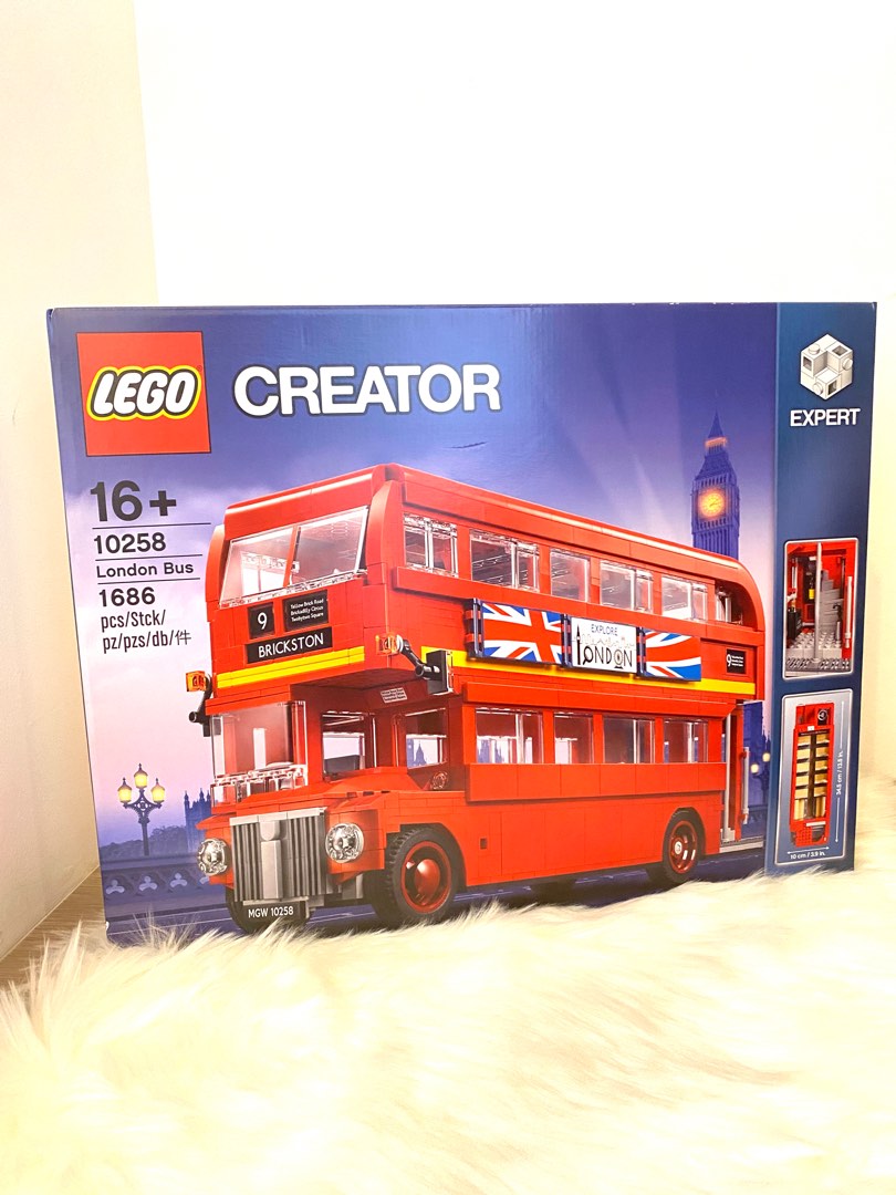 skrue prop Foreman LEGO Creator Expert London Bus 10258 Building Kit (1686 Pieces), Hobbies &  Toys, Toys & Games on Carousell