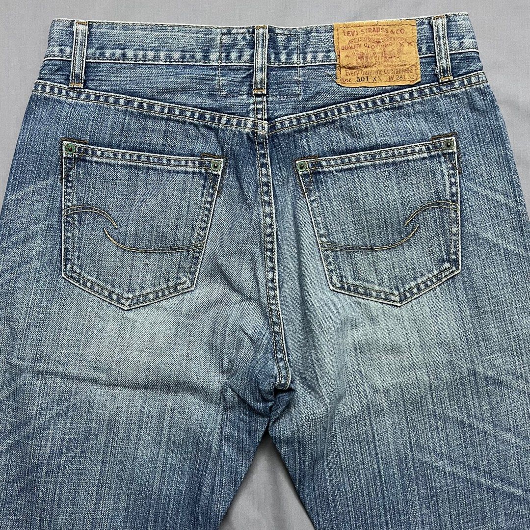 Levis 501 W32 Vintage Retro Classic Jeans Men s Fashion