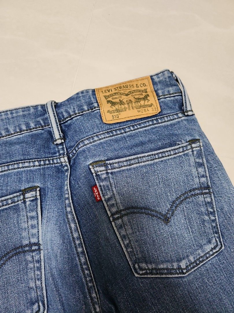 Levis Jeans 510 W28 L32, Men'S Fashion, Bottoms, Jeans On Carousell