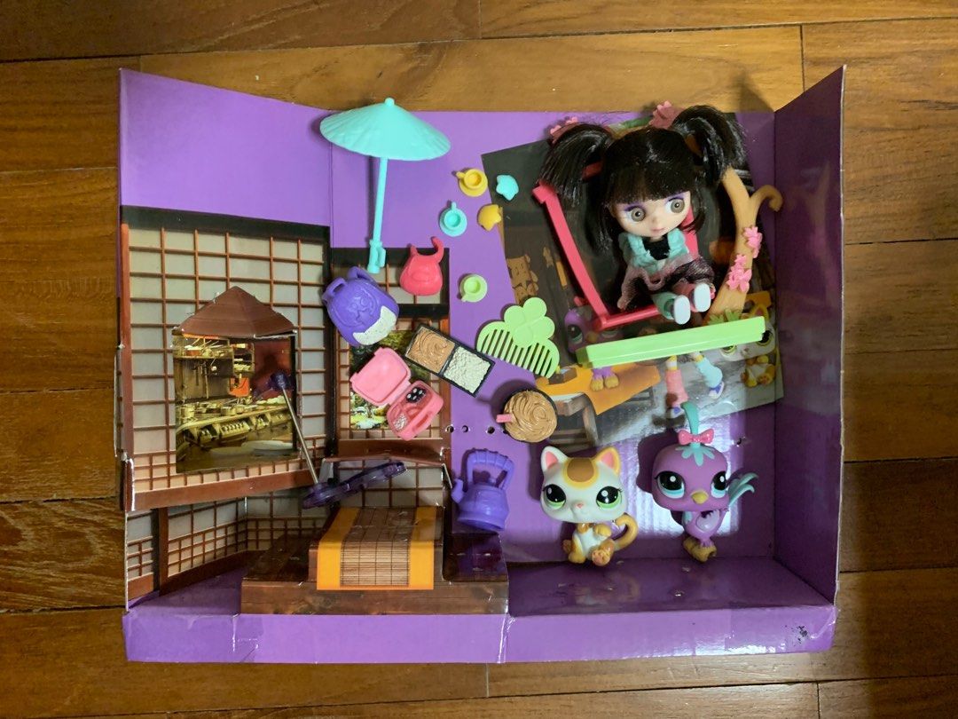 littlest pet shop LPS blythe authentic tokyo set, Hobbies & Toys, Toys