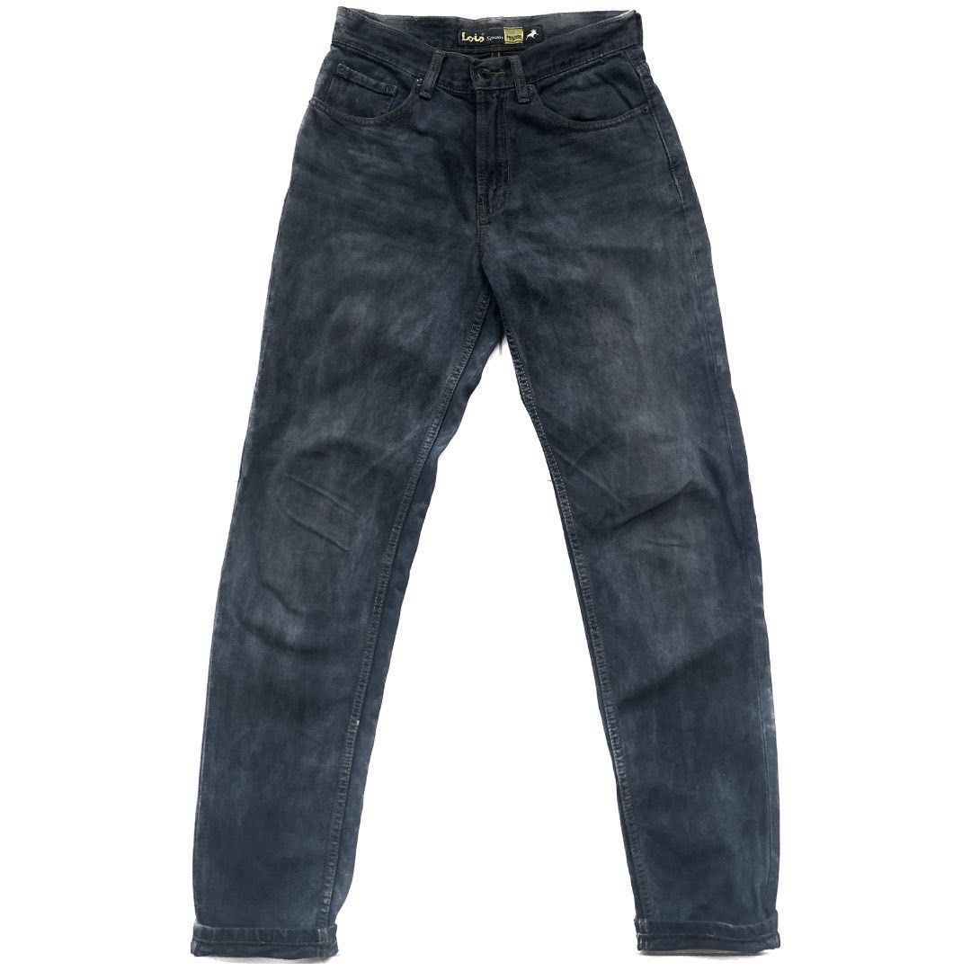 Lois Jeans acid wash selvedge not levis, Lee, Edwin, nudie, Fesyen
