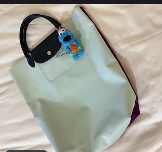 Longchamp le pliage replay nylon tote laptop top handle bag