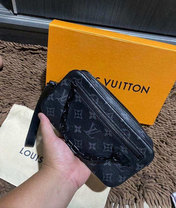 Louis Vuitton LV Volga Virgil Pochette, Luxury, Bags & Wallets on Carousell