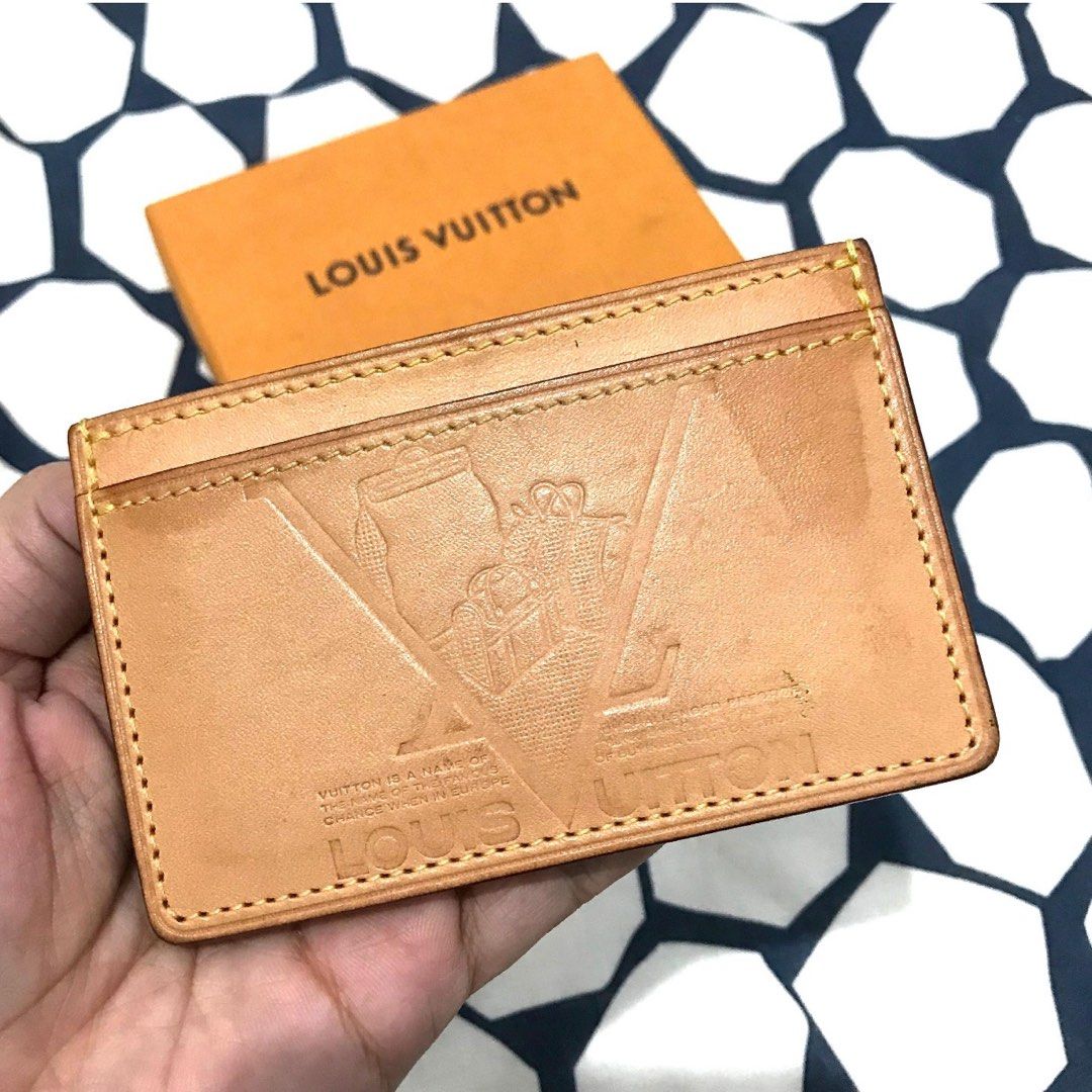 LOUIS VUITTON VACHETTA LEATHER VOYAGES CARD HOLDER LIMITED EDITION