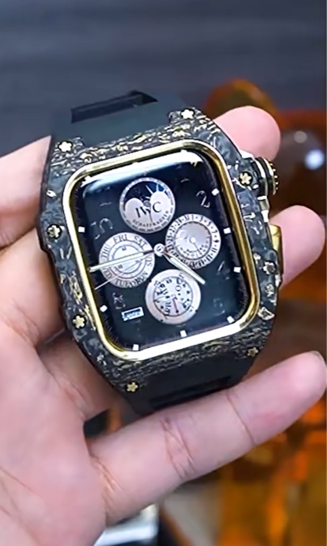 Gold apple watch case sales 44mm