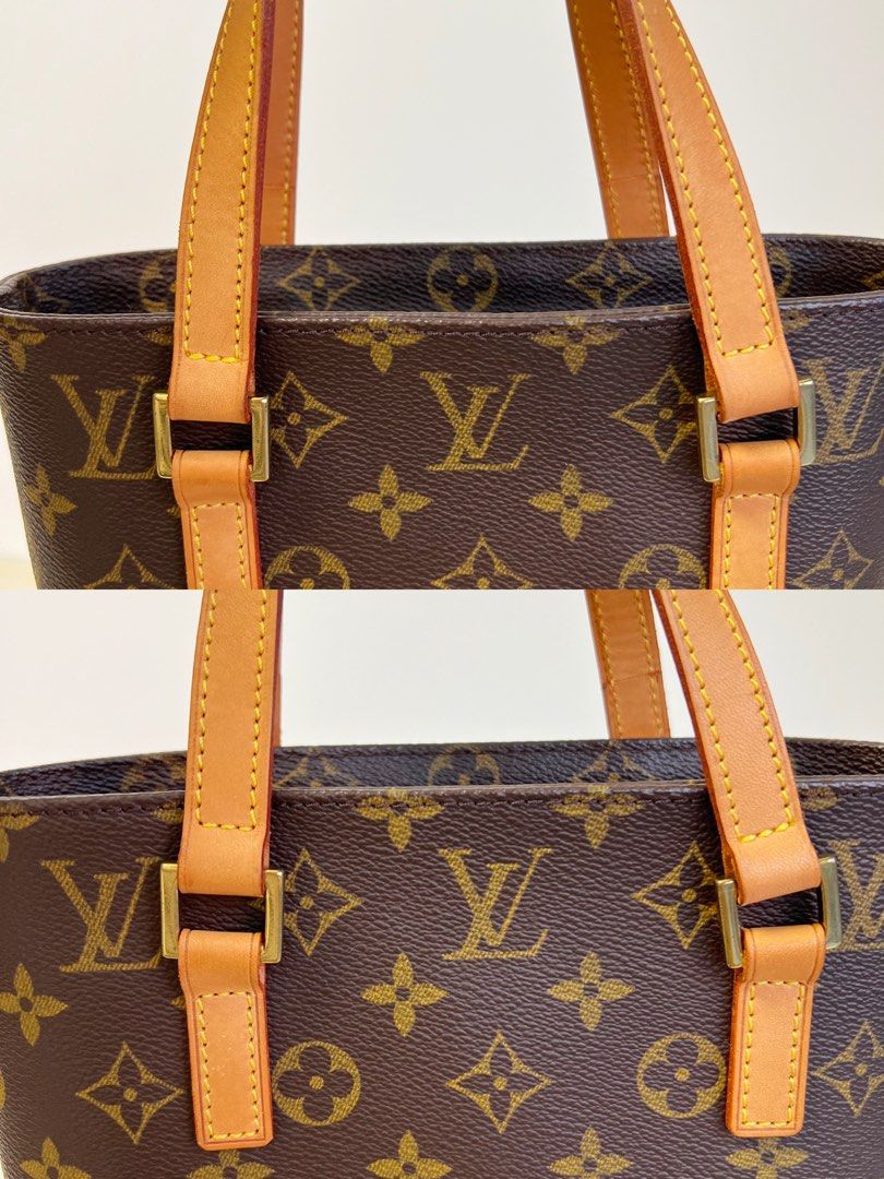 Louis Vuitton Vintage Vivian Tote Bag Monogram Canvas GHW