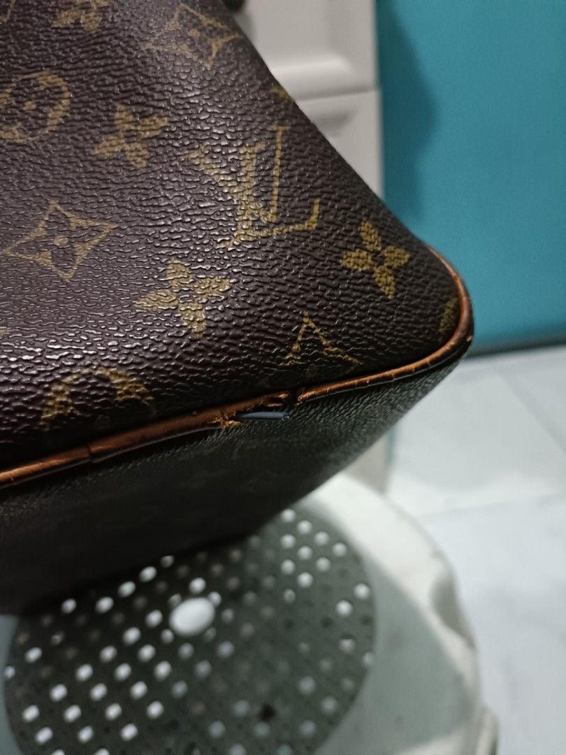 Louis Vuitton Neo Noe Glazing Issues & Repair Experience 