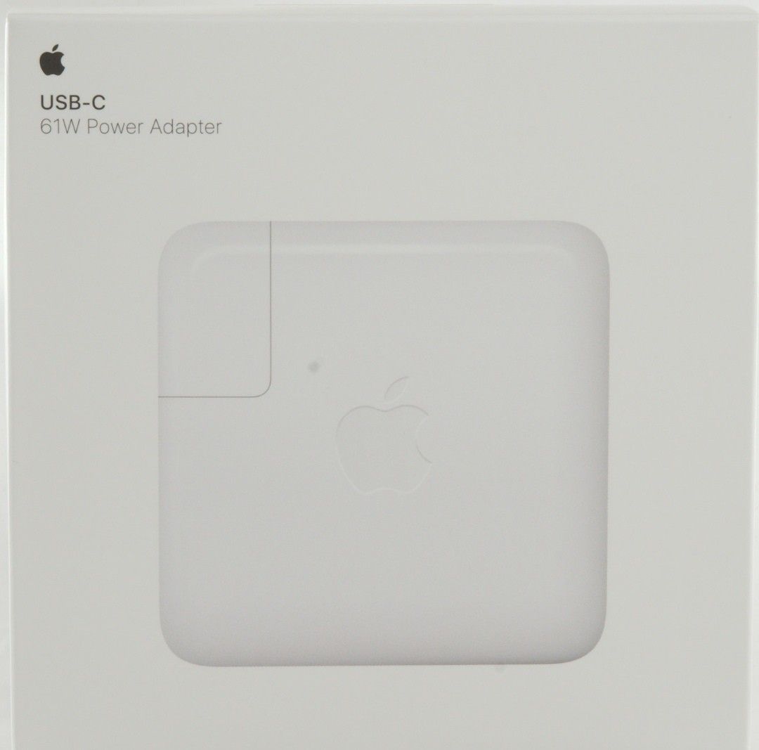 MacBook charger Type C 61W (Category: Cables & Adaptors) located in Las Pinas. Submitted by jpntrader (Listing ID 1201710693, Image 1). Description: Brand new OEM with type c cable.