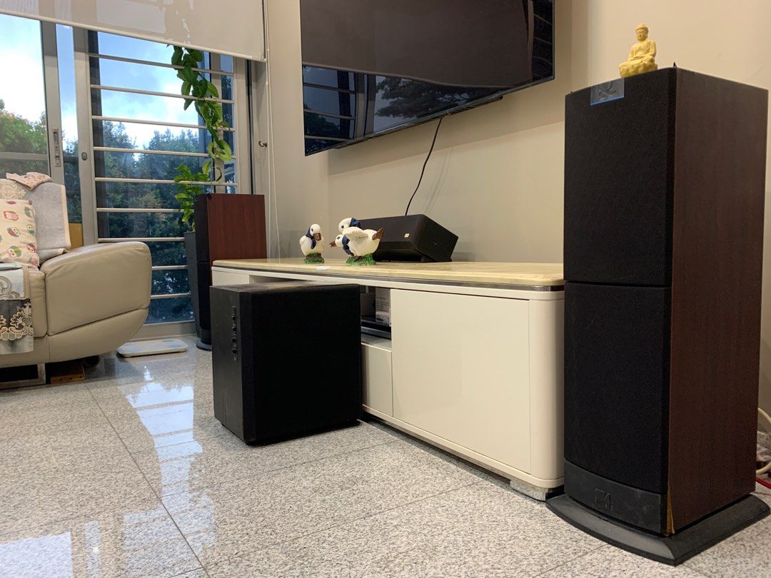 Made in England, KEF Audio System, Soundbar, ONKYO Japan, Audio amplifier, woofer tweeter