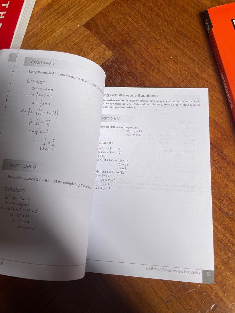 Mathematics textbooks (JC H2/ O level E math), Hobbies & Toys, Books ...