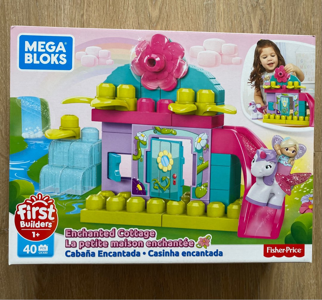 Mega Bloks Enchanted Cottage, Babies & Kids, Infant Playtime on Carousell