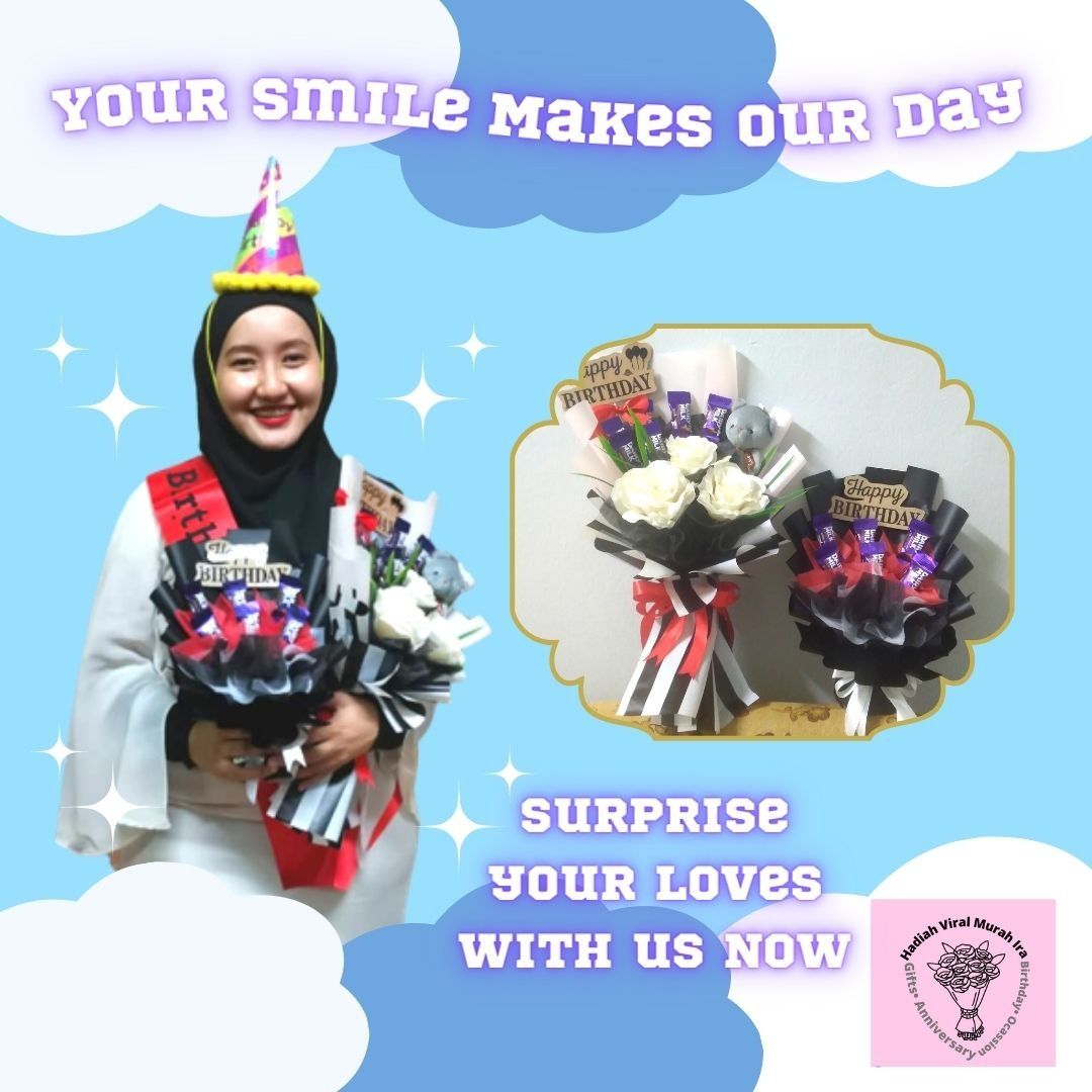 🌈HOT SALE🌈Mini Bouquet Bajet Cokkat Bouquet Murah Mini Bouquet Bouquet  Borong Bouquet Coklat Hadiah Birthday