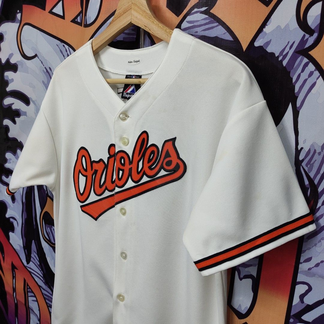 vintage majestic baltimore orioles jersey, Men's Fashion, Tops & Sets,  Tshirts & Polo Shirts on Carousell