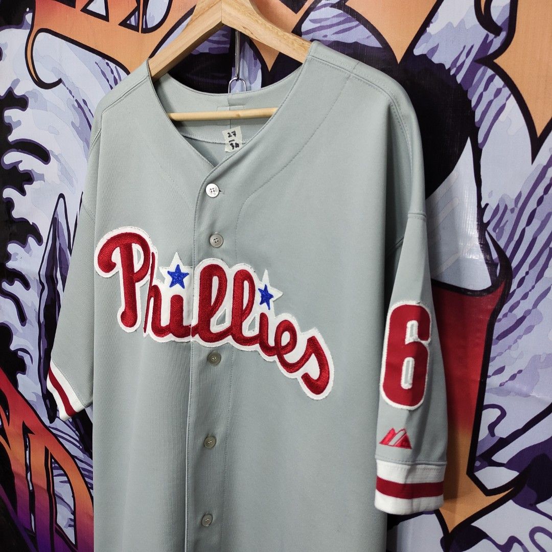MLB Philadelphia Phillies Jersey, Men's Fashion, Tops & Sets, Tshirts &  Polo Shirts on Carousell