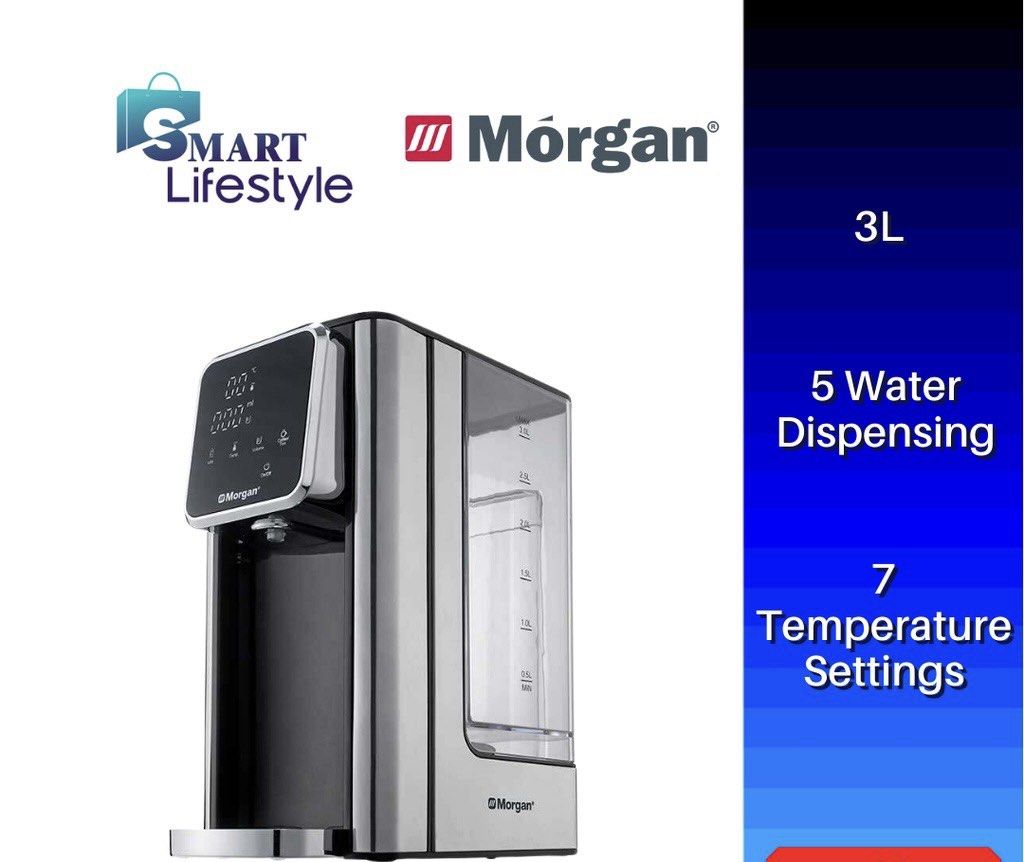 Morgan 3.0L Instant Water Boiler Dispenser 5 Water Dispensing 7 Temperature  Settings MIB-6619, TV u0026 Home Appliances, Kitchen Appliances, Water Purifers  u0026 Dispensers on Carousell