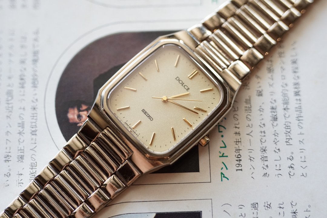 Neo-Vintage Seiko Dolce Tank, Men's Fashion, Watches & Accessories, Watches  on Carousell
