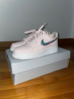 NIKE AIR FORCE 1 PINK W HOLO