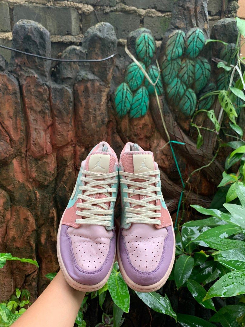 Nike Air Jordan 1 Low "Easter Pastel", Men's Fashion, Men's Footwear