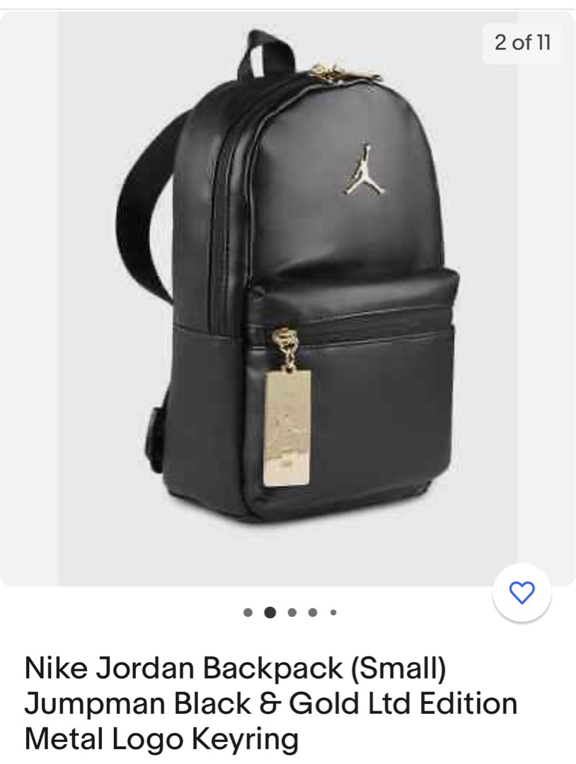 Jordan backpack gold store