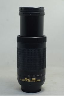 Nikon AF-P NIKKOR 70-300mm f/4.5-5.6E ED  Fixed Zoom Digital Slr Camera Lens, Black