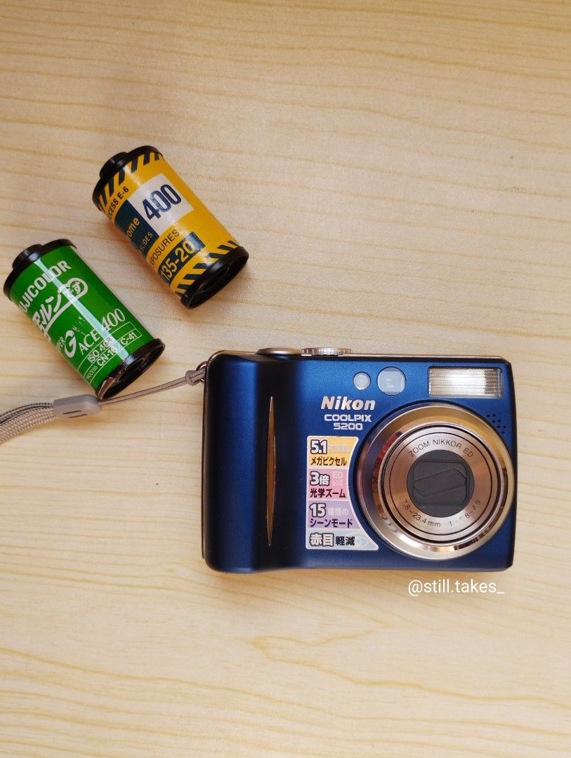 Nikon Coolpix 5200, Photography, Cameras on Carousell